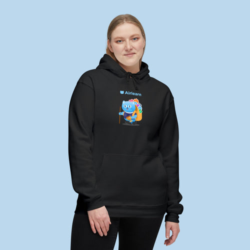 Air Journey Unisex Hoodie (Black)