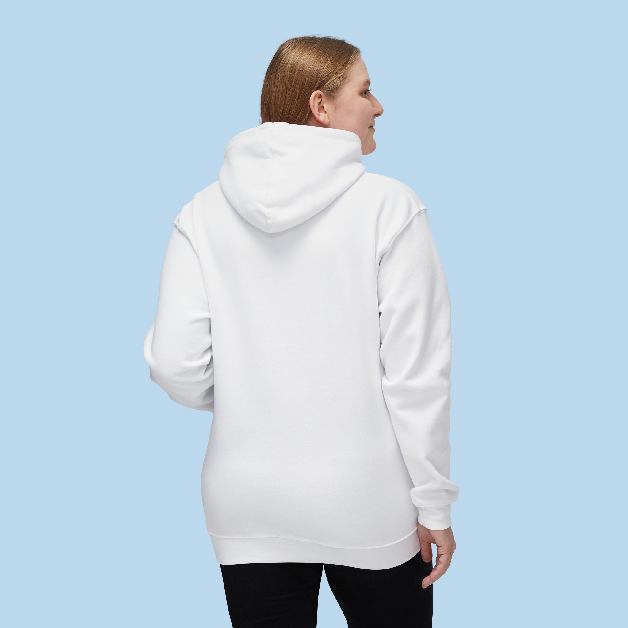Calm Air Unisex Hoodie (White)