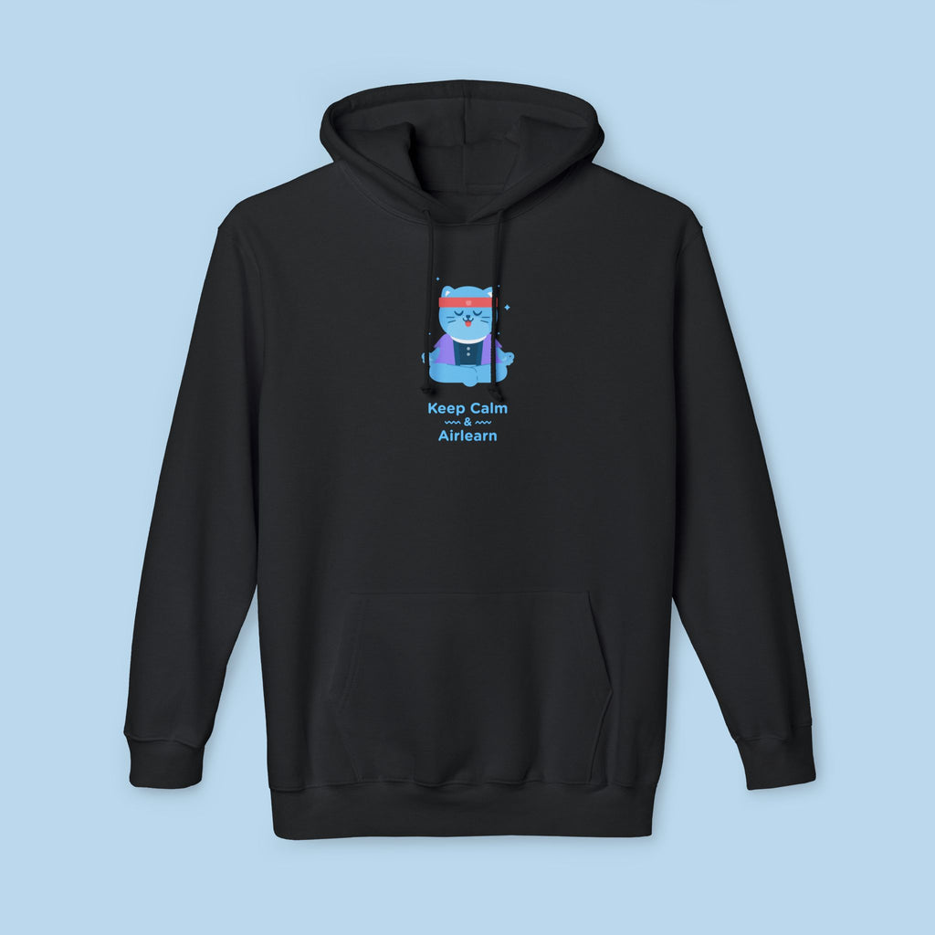 Calm Air Unisex Hoodie (Black)