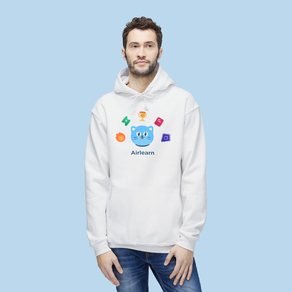 Iconic Air Unisex Hoodie (White)