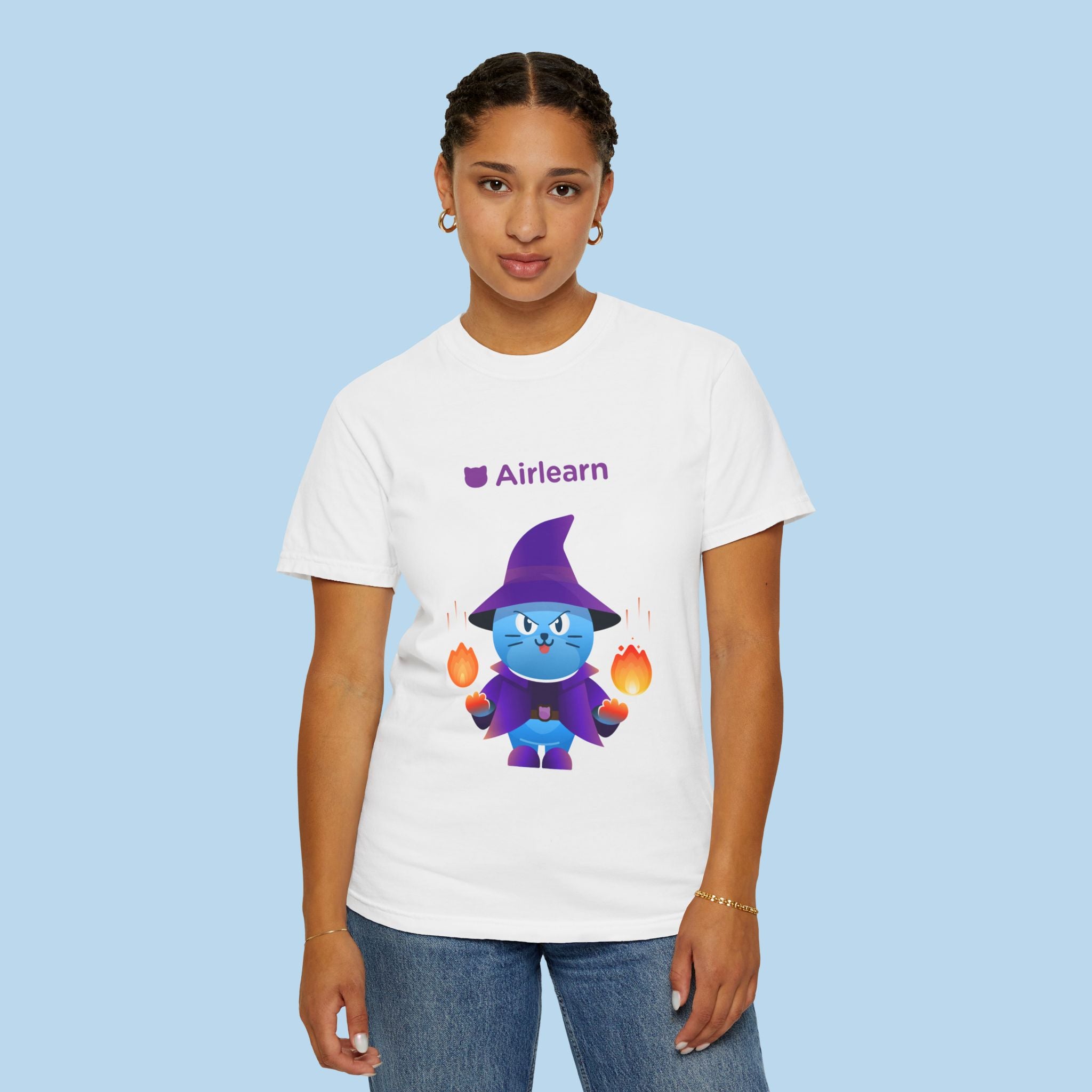 Wizard Air Unisex T-shirt (White)
