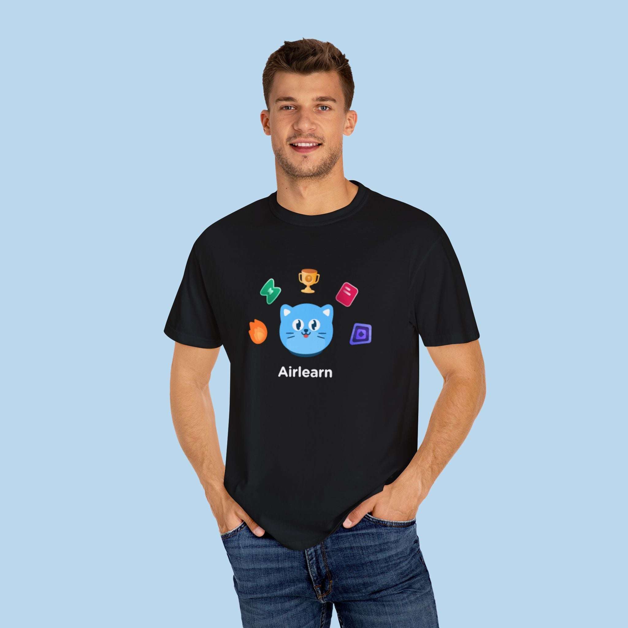 Iconic Air Unisex T-shirt (Black)
