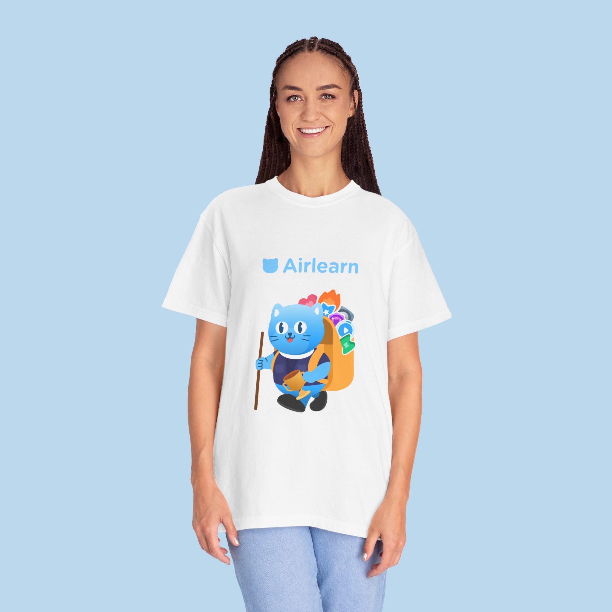 Air Journey Unisex T-shirt (White)