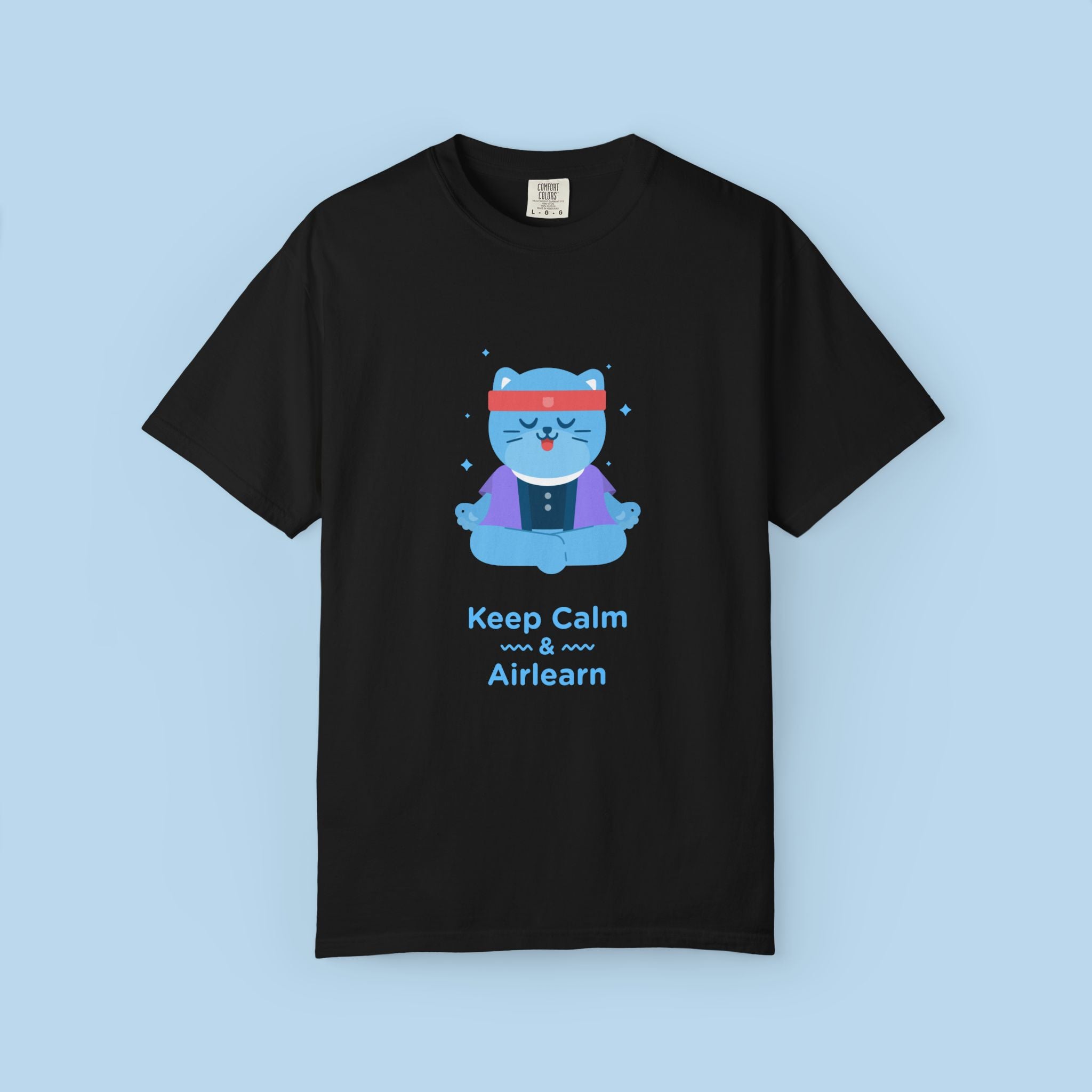 Calm Air Unisex T-shirt (Black)
