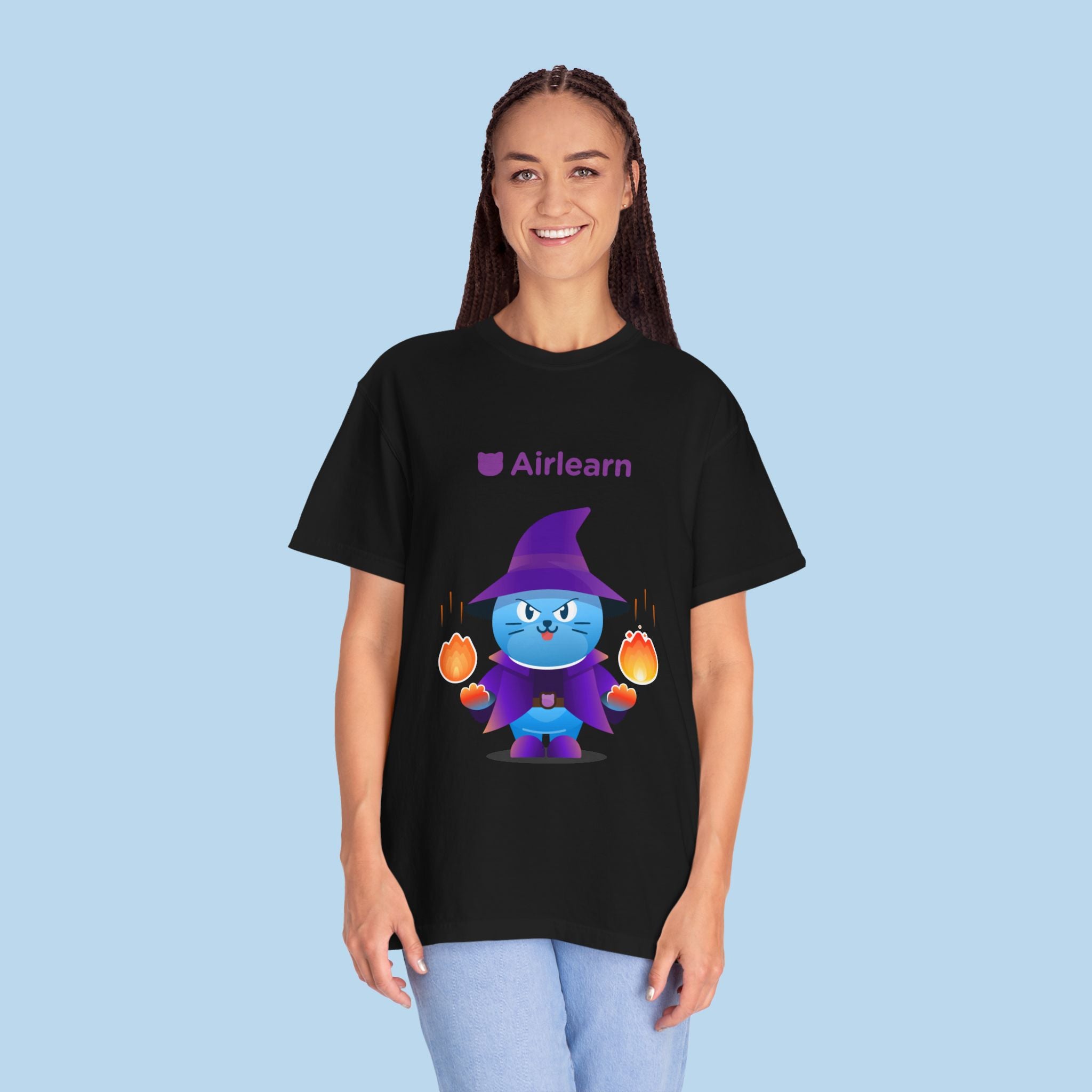 Wizard Air Unisex T-shirt (Black)