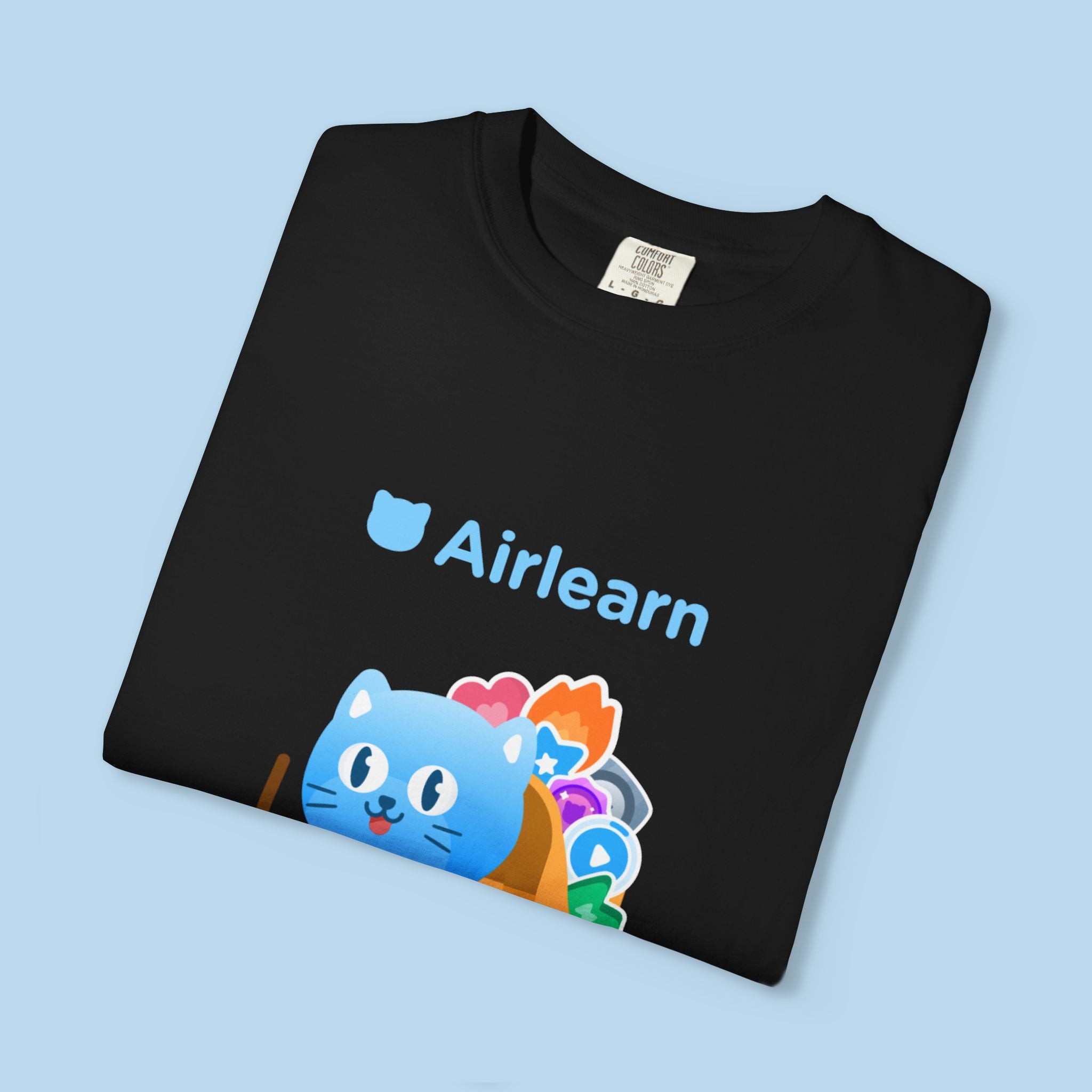 Air Journey Unisex T-shirt (Black)