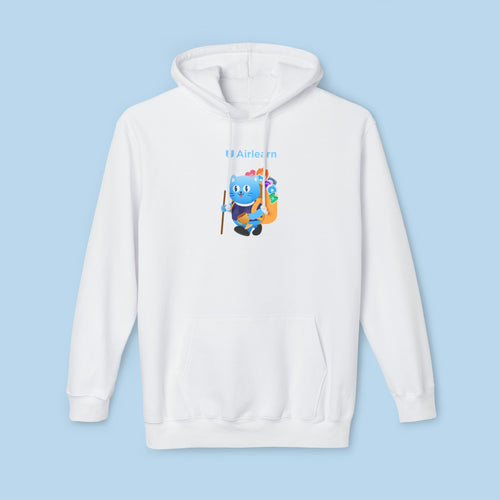 Air Journey Unisex Hoodie (White)