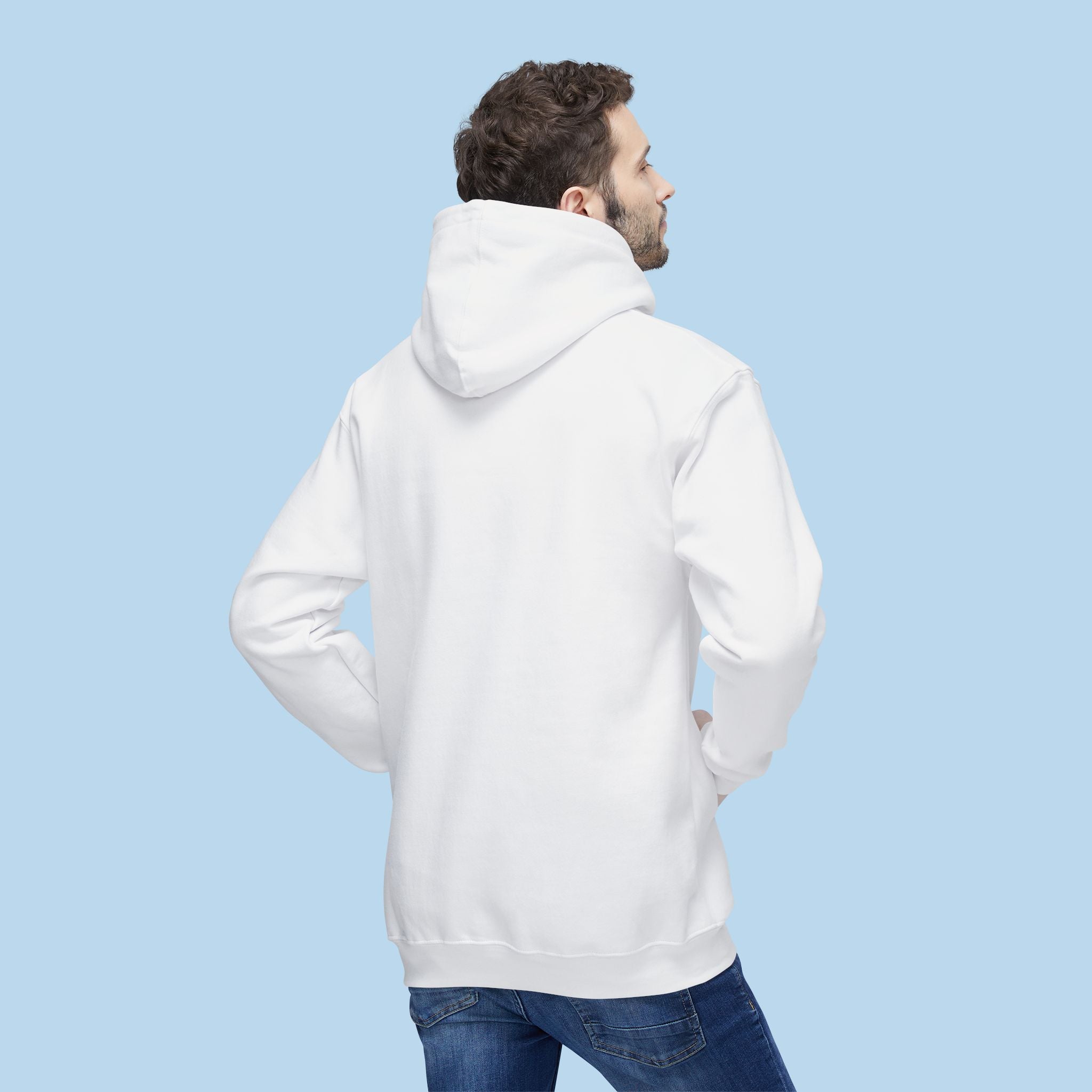 Air Journey Unisex Hoodie (White)