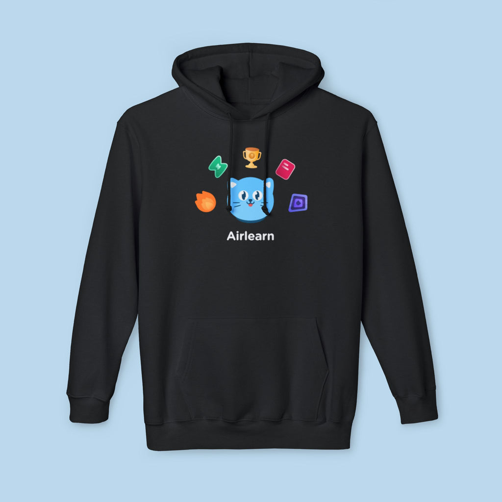 Iconic Air Unisex Hoodie (Black)