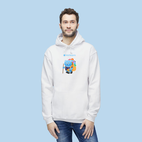 Air Journey Unisex Hoodie (White)