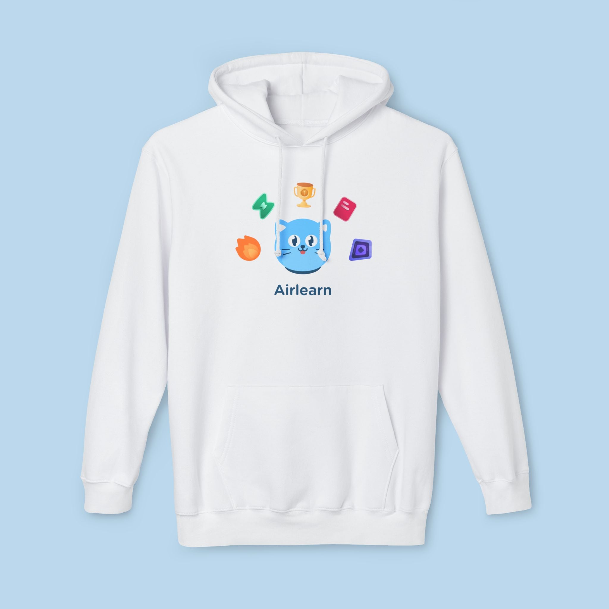 Iconic Air Unisex Hoodie (White)